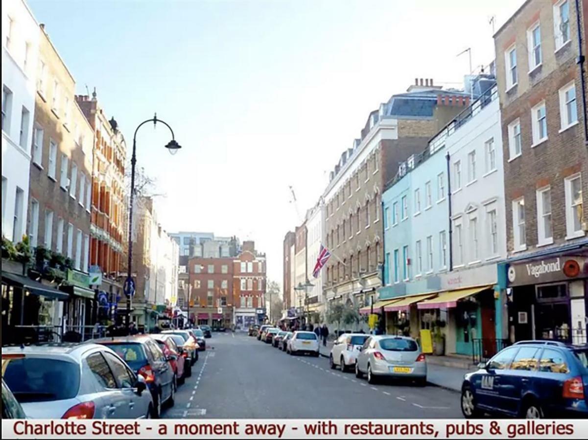 Superb Central Modern 3Bed 2Bath With Wifi, Trendy Fitzrovia W1 By Oxford Street Affable Informative Host 런던 외부 사진